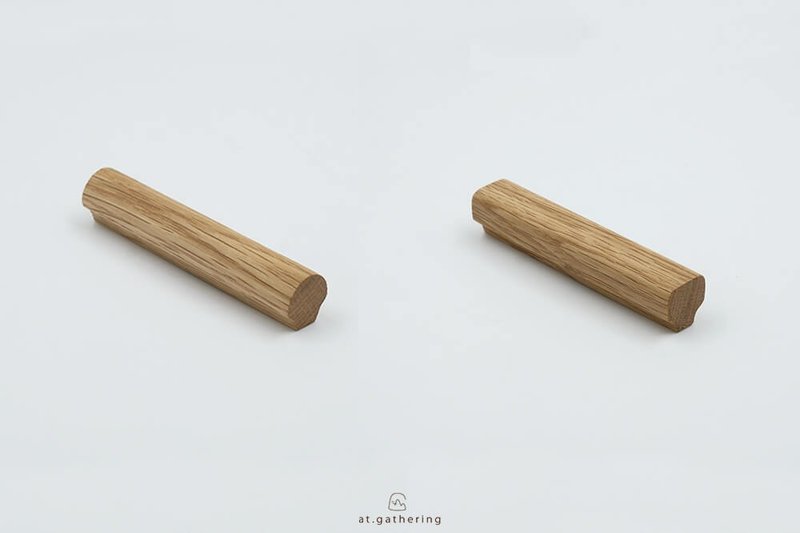 | 客人訂製 | MM系列 白橡木 長度150mm 螺絲孔距120mm - 擺飾/家飾品 - 木頭 