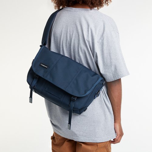 Buy the Timbuk2 Navy Blue Red Accent Classic Messenger Bag