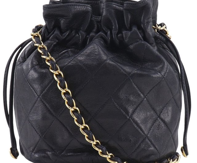 日本直送】シャネル CHANEL 巾着チェーンショルダー ショルダー