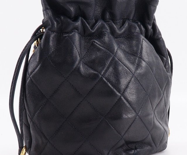 日本直送】シャネル CHANEL 巾着チェーンショルダー ショルダー