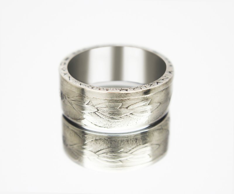 Romania Coin Ring 100 lei 1991-1994 MIHAI VITEAZUL V.G. Romanian ring coin ring - 戒指 - 其他金屬 