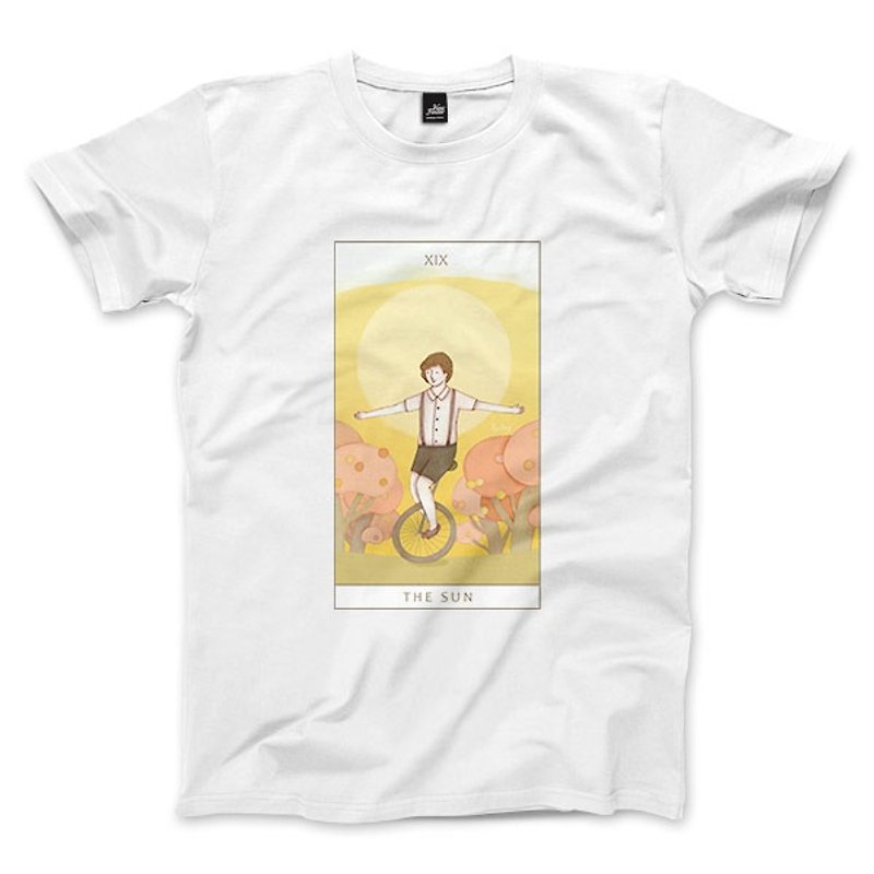XIX | Sun-ユニセックスTシャツ - Tシャツ メンズ - コットン・麻 