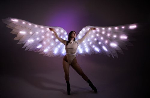 Angel wings, angel wings costume, black wings, black wings costume