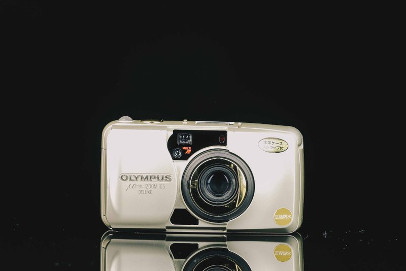 Olympus mju Zoom 105 DELUXE #8641 #135底片相機 - 相機/拍立得/底片相機 - 其他金屬 黑色