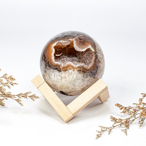 石之王 King Stones - 水晶天然石飾品、原礦 瑪瑙許願晶球 1370924