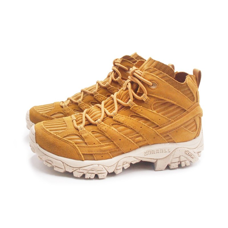 MERRELL MOAB 2 DECON MID CORD SE Suede Hiking Casual Boots - Women's - Wheat - รองเท้าวิ่งผู้หญิง - วัสดุอื่นๆ 