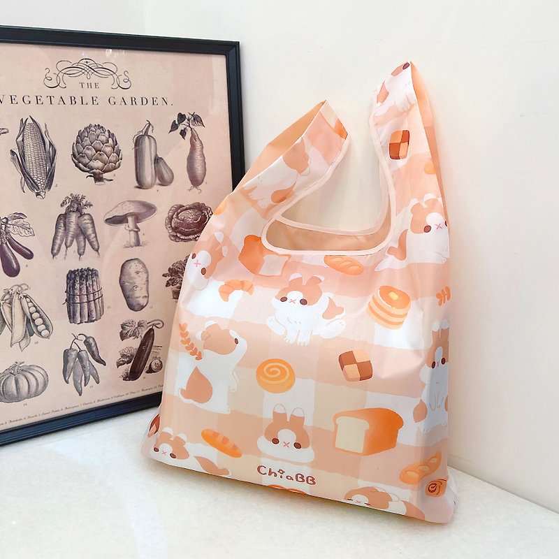 4 types of environmentally friendly folding shopping bags/ChiaBB waterproof storage bag - Handbags & Totes - Waterproof Material Multicolor