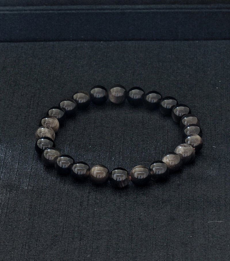 銀曜石 8mm 水晶手鍊 ( HKA8051 ) - 手鍊/手環 - 水晶 