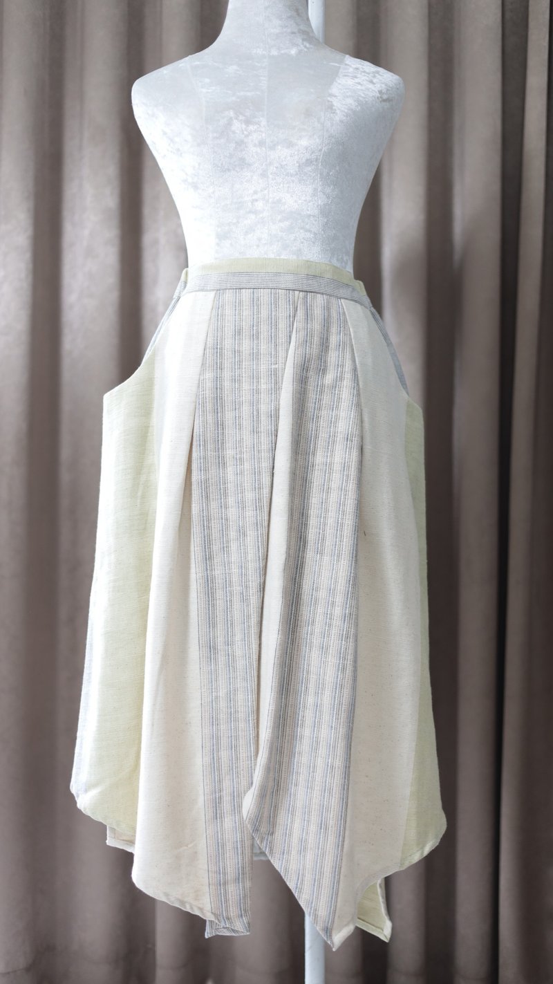 Loom & Leaf - Artisanal Drift Skirt - 裙子/長裙 - 棉．麻 多色