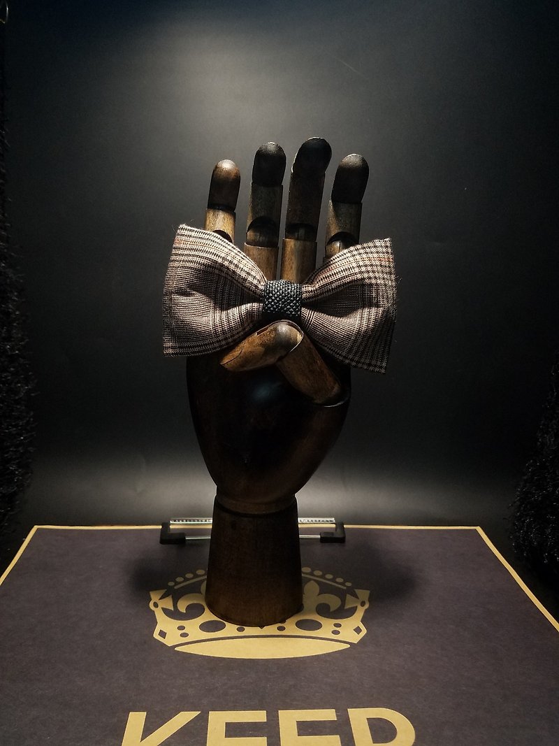Holmes's Retro bow tie - Bow Ties & Ascots - Cotton & Hemp Brown