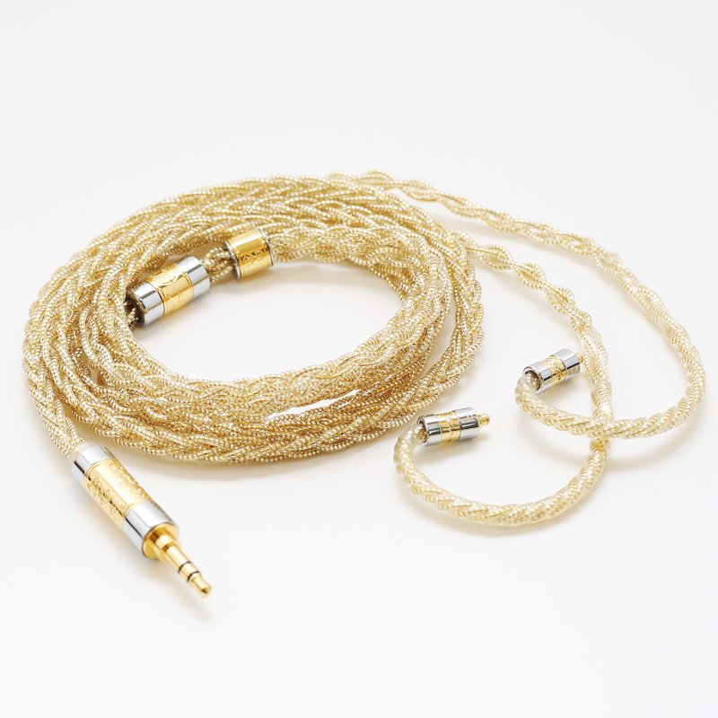 極致 8股銀箔鍍金箔絲 耳機升級線 mmcx【M101】全新現貨【川木】 - 科技小物 - 其他材質 