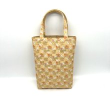 Japanese pattern handbag made from Nishijin-ori and brocade
