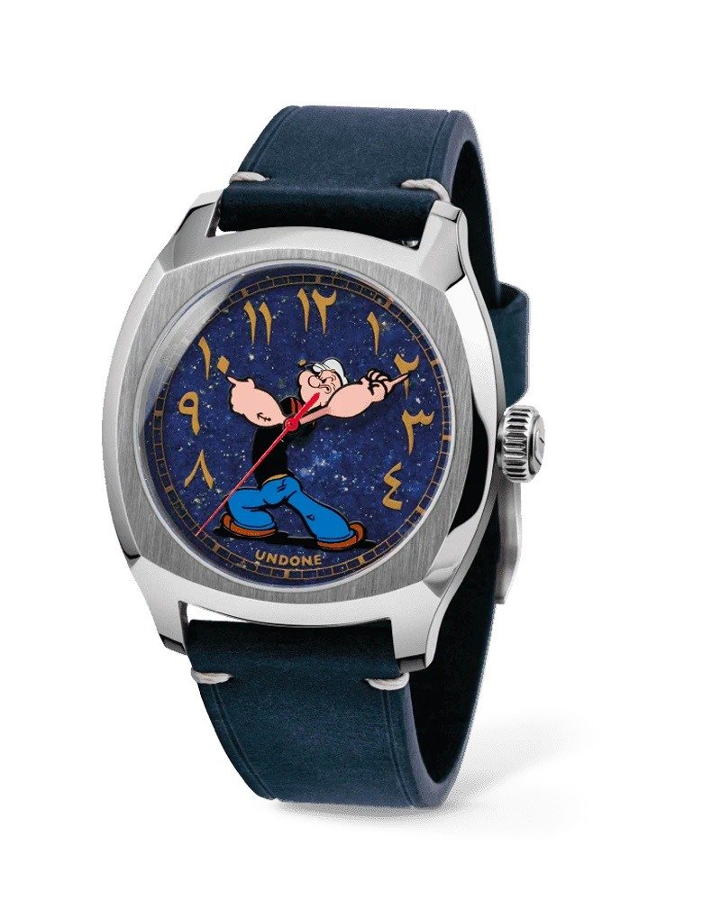 UNDONE X POPEYE Arabian Knight Automatic watch - Men's & Unisex Watches - Stainless Steel Silver