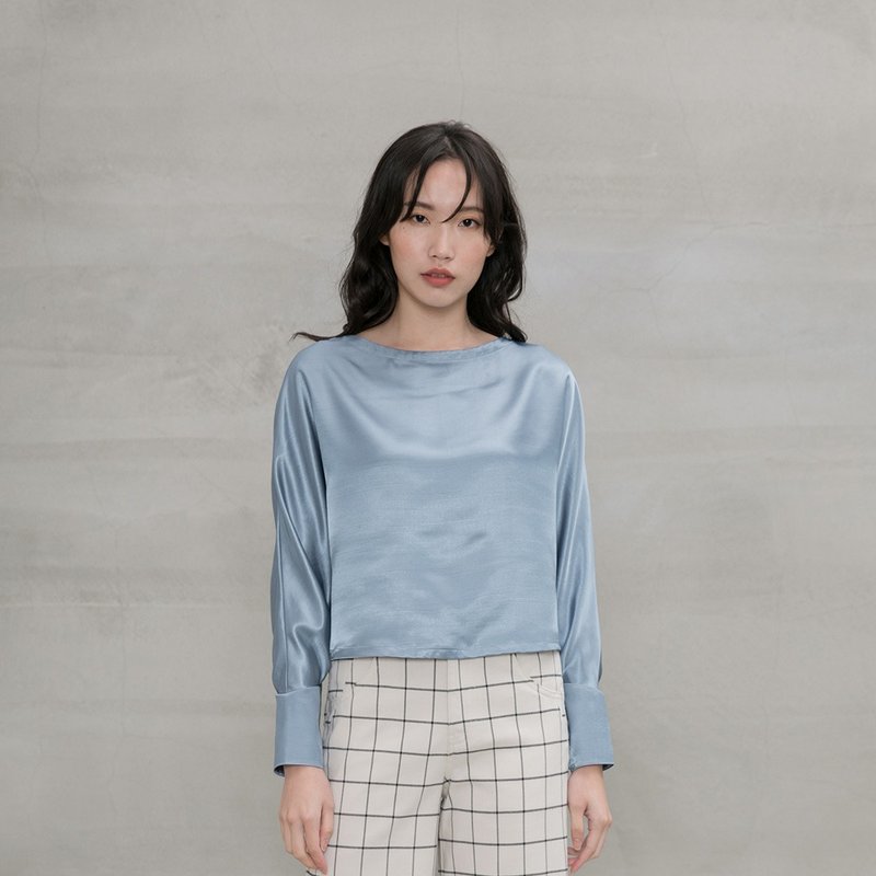 黃金年代蝙蝠袖上衣 The Golden Years Batwing Sleeve Top T312 - 女上衣/長袖上衣 - 其他人造纖維 多色