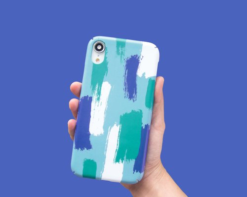Emaley 艾瑪莉 工作坊 Brush Strokes iPhone case 手機殼 เคสมือถือ