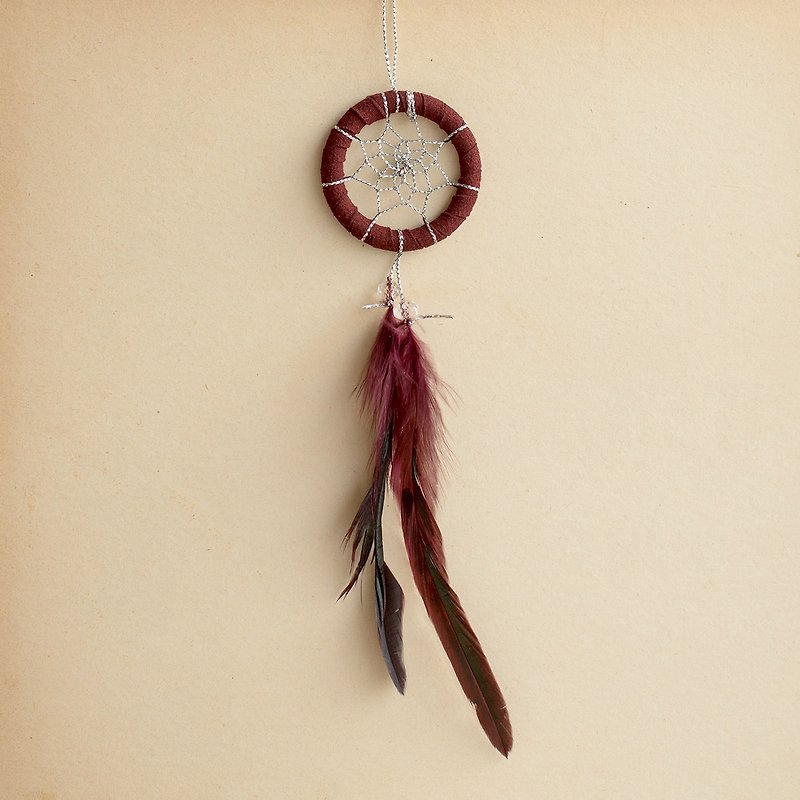 Dream Catcher Mini Edition (5cm) - Mystery Red - Valentine's Day Gift, Birthday Gift - Charms - Other Materials Red