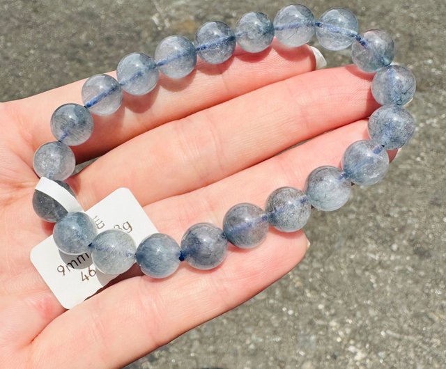 人気の天然石　ブラジル産ラビットヘア　ウサギのデザインブレスレット　透明タイプ b93286ef050bd6d9e33329c7205d68