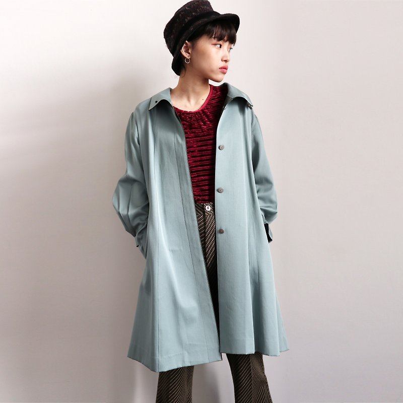 Pumpkin Vintage. Vintage coat coat - เสื้อสูท/เสื้อคลุมยาว - เส้นใยสังเคราะห์ 