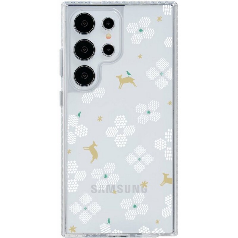 花開原野 透白Samsung Fold/Flip6氣墊防摔/標準/鏡面手機殼 - 手機殼/手機套 - 塑膠 多色
