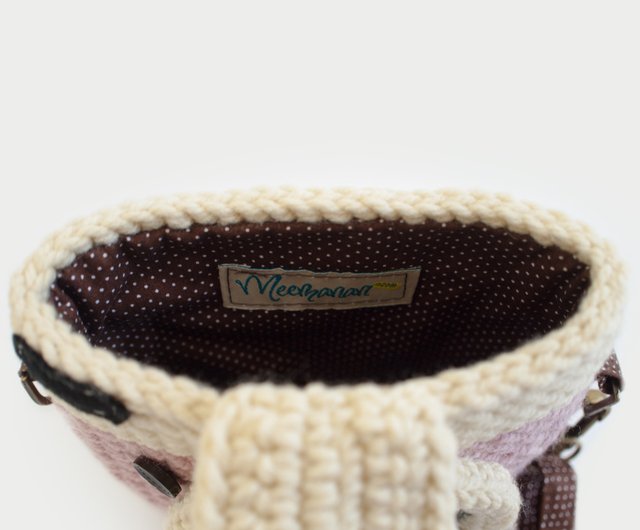 FujiInstaxかぎ針編みケース-LOMOPINK |ミニ25 / 50s / 8/90/70/26/9用