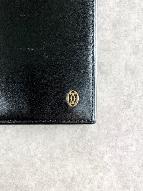 【VINTAGE】カルティエ レザー 長財布 Cartier - カルティエ／Cartier 長財布 財布 ウォレット メンズ