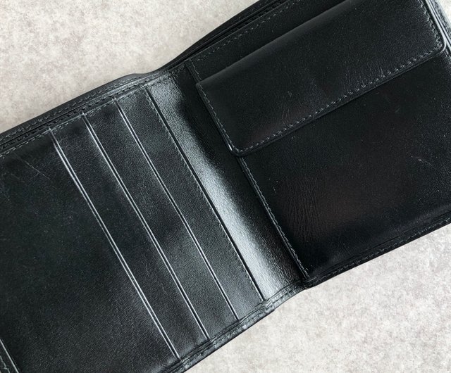 日本直送 名牌中古包 】Cartier カルティエ 財布 ブラック