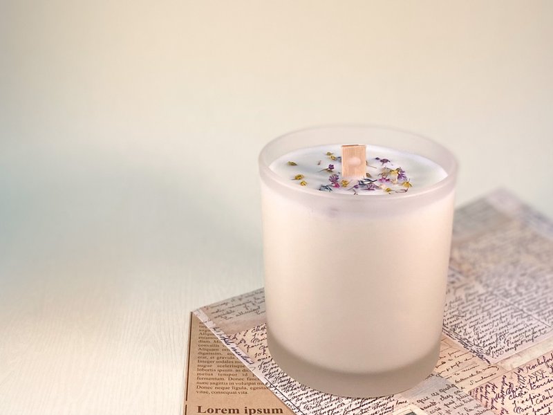 【手作香氛蠟燭】圓杯(可選容量/精油)/情人節禮盒/客製化禮物 - 香氛蠟燭/燭台 - 玻璃 