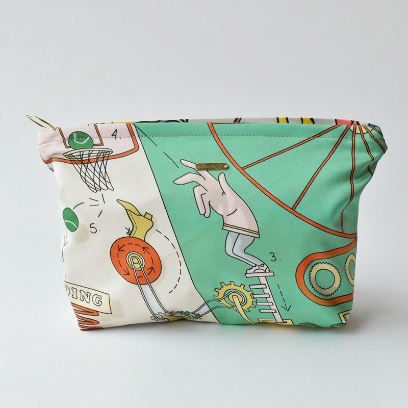 化妝用品收納包 EMI POUCH (L) / 日本製造 - 化妝包/收納袋 - 其他材質 
