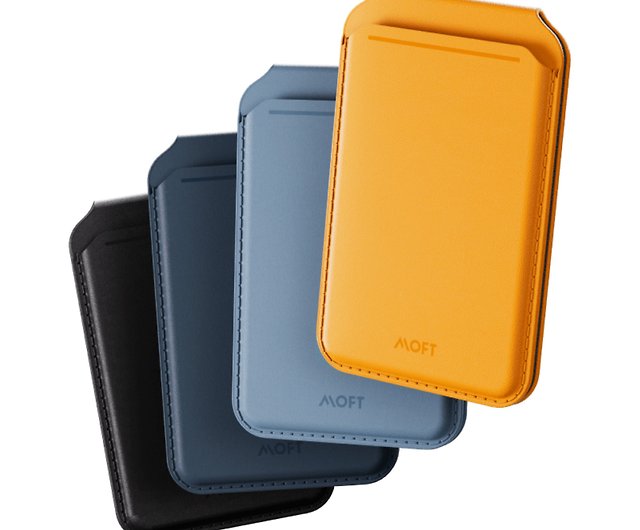 MOFT MagSafe フラッシュ ウォレット & スタンド 折りたたみ式磁気携帯 ...