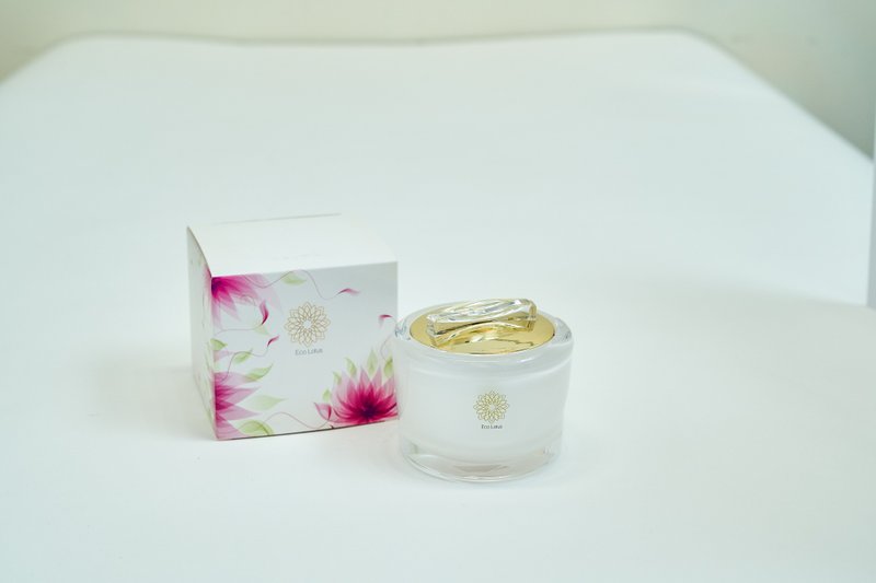 Lotus Moisturizing Cream/Eco Lotus Series/Efficient Moisturizing Day Cream - Foundation - Concentrate & Extracts Yellow