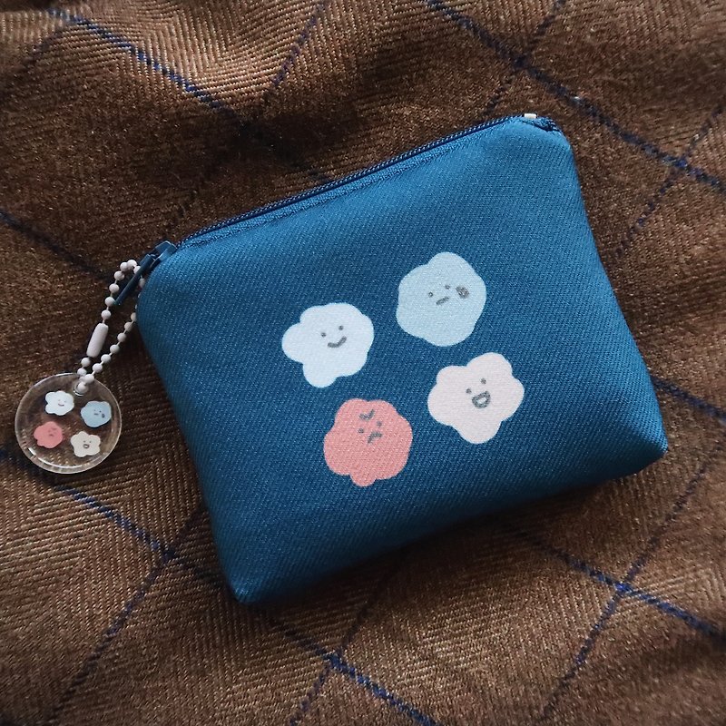 All The Different Emotions- Card Holder Coin Purse - Coin Purses - Plastic Blue