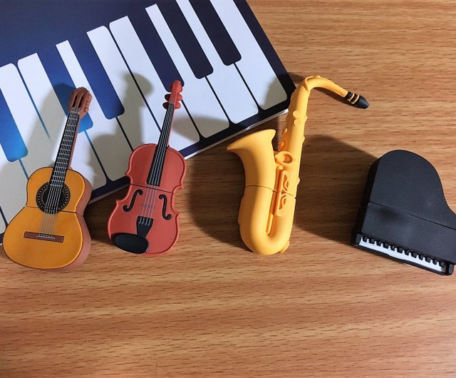 クリエイティブギフトサックスシェイプフラッシュドライブ