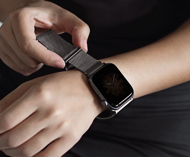 Dante Apple Watchステンレスミラノ 磁気バックル ストラップ