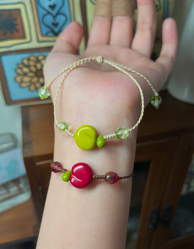 Apple pie - Bracelets - Glass 