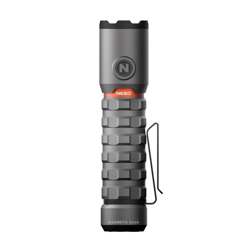 【NEBO】Torchy2K掌上型手電筒-USB充電 2000流明 IPX6 - 露營用品 - 其他金屬 黑色