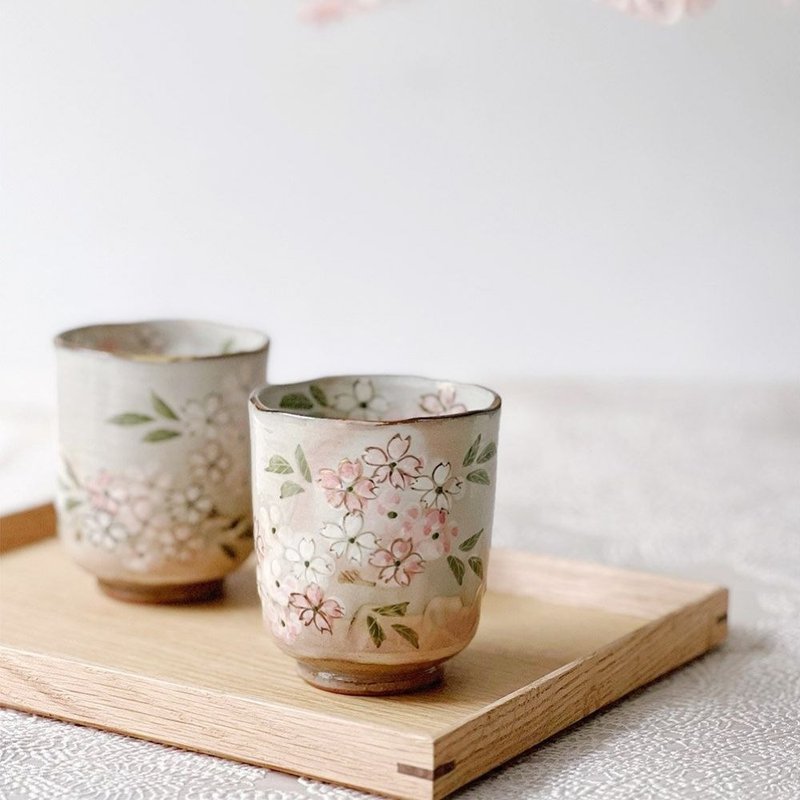 Handpainted geometric octagon bowl - Asanoha - Cups - Pottery 