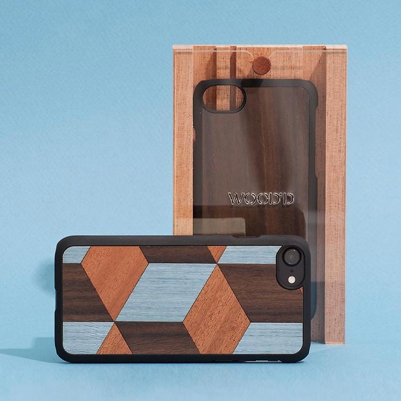 [Pre-order] Log phone case/box - iPhone Samsung - Phone Cases - Wood Brown