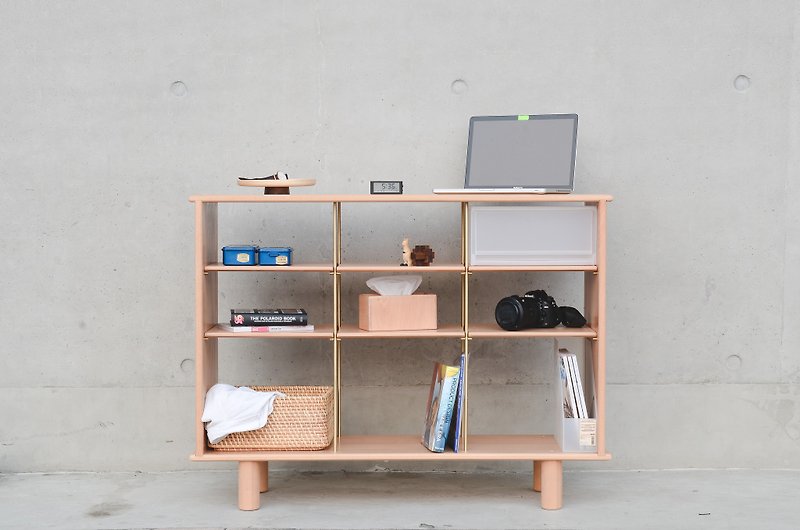 CC-001(custom cabinet)白蠟木 雙面 櫃子 - 其他家具 - 木頭 咖啡色