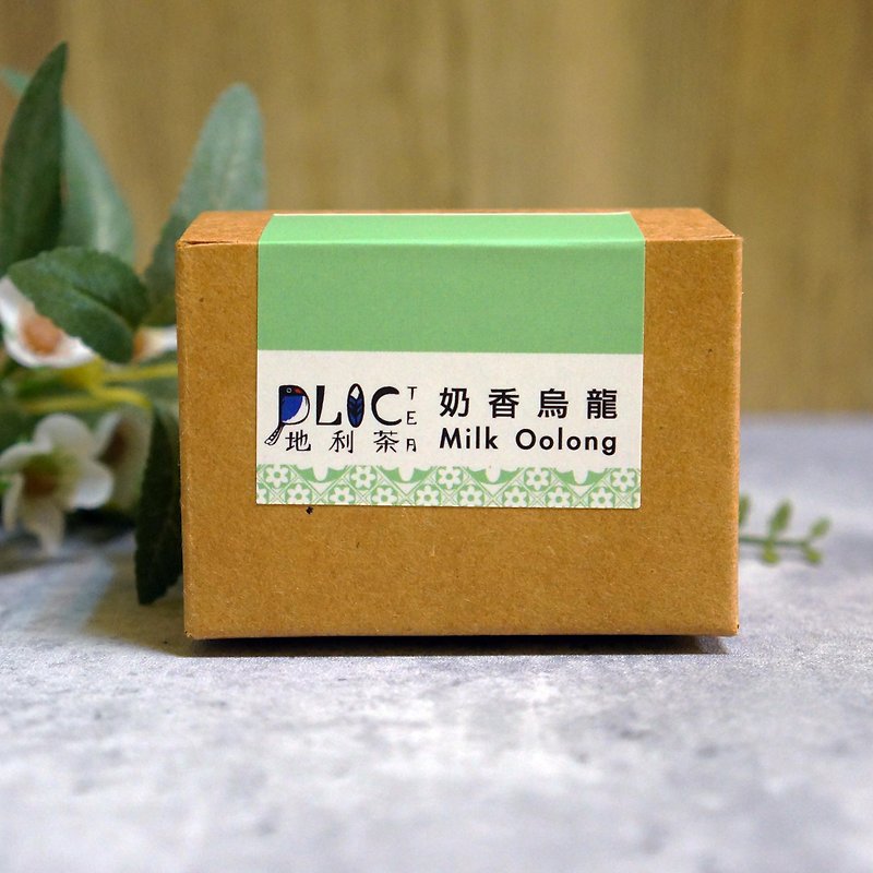 DLIC TEA | Milk Oolong (JinXuan) 75g Loose Leaf with Paper Box - Tea - Fresh Ingredients Green
