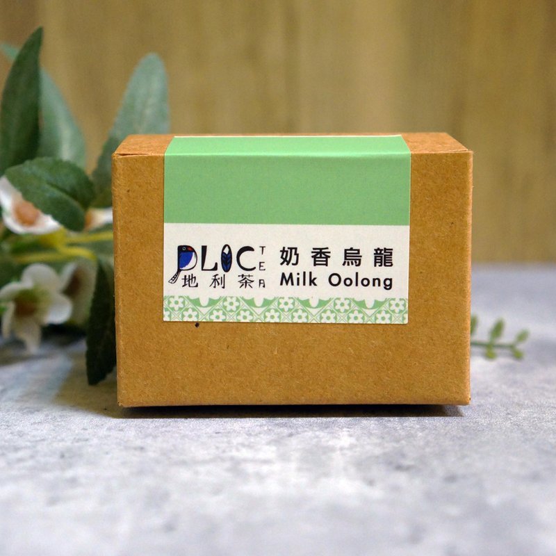 阿里山金萱奶香烏龍75克紙盒裝 醇雅奶香 - 茶葉/茶包/水果茶 - 新鮮食材 綠色