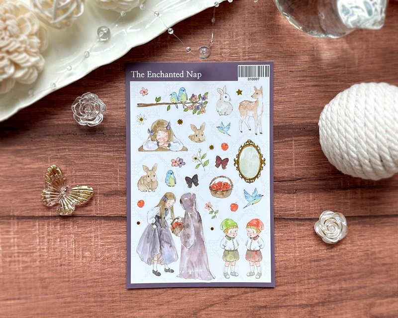 The Enchanted Nap (Die-cut Sticker) - 貼紙 - 其他材質 