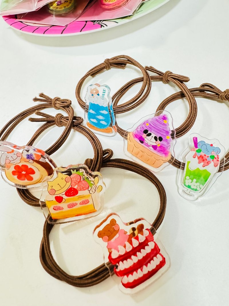 Happy Dessert Time Hair Accessories - ที่คาดผม - พลาสติก หลากหลายสี