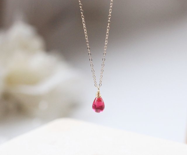Forever Facets Lab Grown Diamond and Created Ruby Necklace in Sterling  Silver, Adult Female - Walmart.com