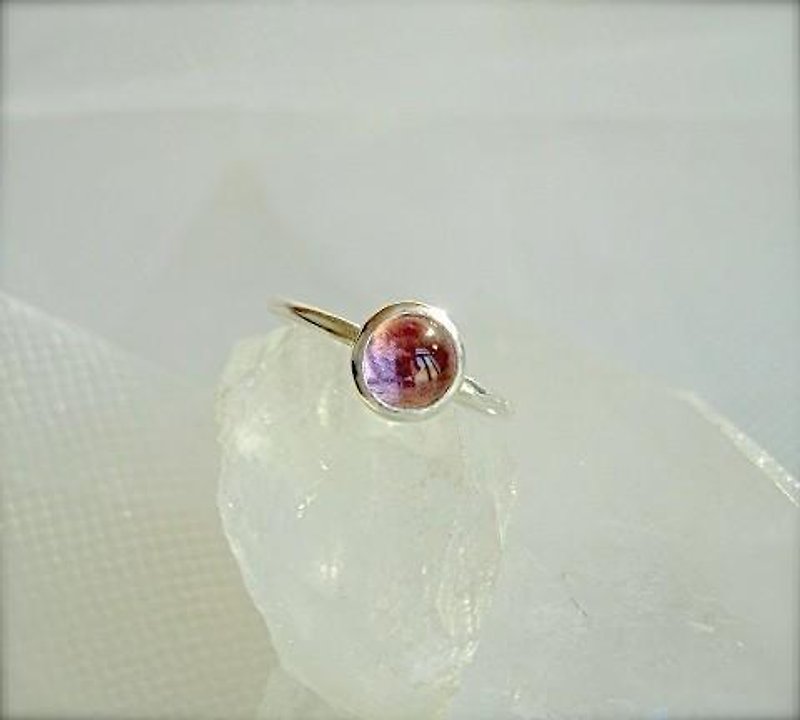 Pink Tourmaline Ring No. 9 - แหวนทั่วไป - เครื่องเพชรพลอย สึชมพู
