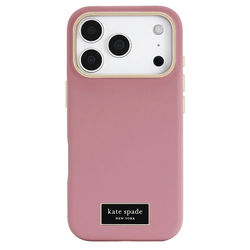 聖誕禮盒【kate spade】iPhone 17系列 磁吸防摔手機殼 沙丘玫瑰 - 手機殼/手機套 - 塑膠 