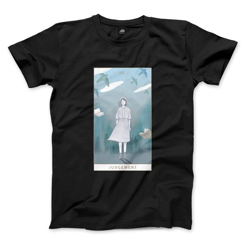XX | Judgement-Black-Unisex T-shirt - Men's T-Shirts & Tops - Cotton & Hemp Black