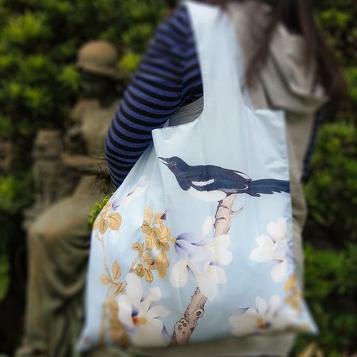 故宮精品 環保袋 木蘭喜鵲