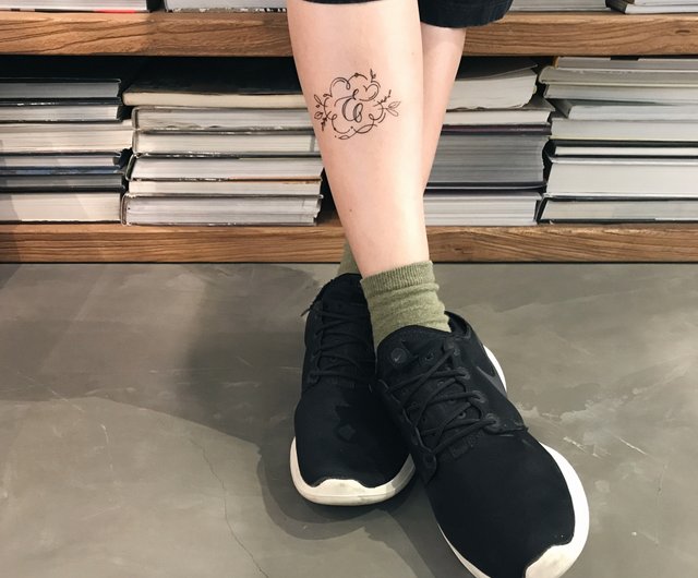cottontatt alphabet initial calligraphy temporary tattoo sticker - Shop cottontail Temporary Tattoos - Pinkoi cottontatt alphabet initial calligraphy temporary tattoo sticker - Shop cottontail Temporary Tattoos - Pinkoi