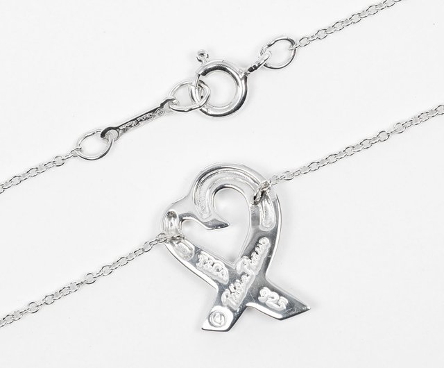 日本直送】ティファニー TIFFANY&Co. ラビングハート ネックレス