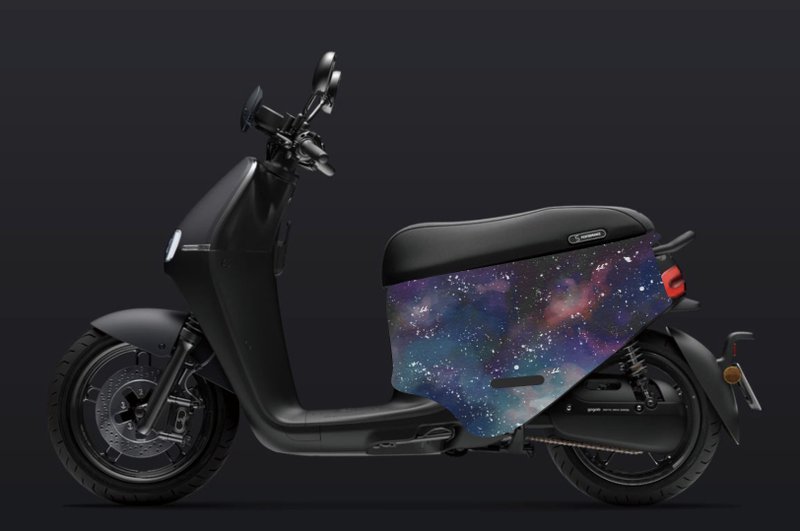 BLR gogoro 防刮車套 iD78 宇宙 - 其他 - 聚酯纖維 黑色